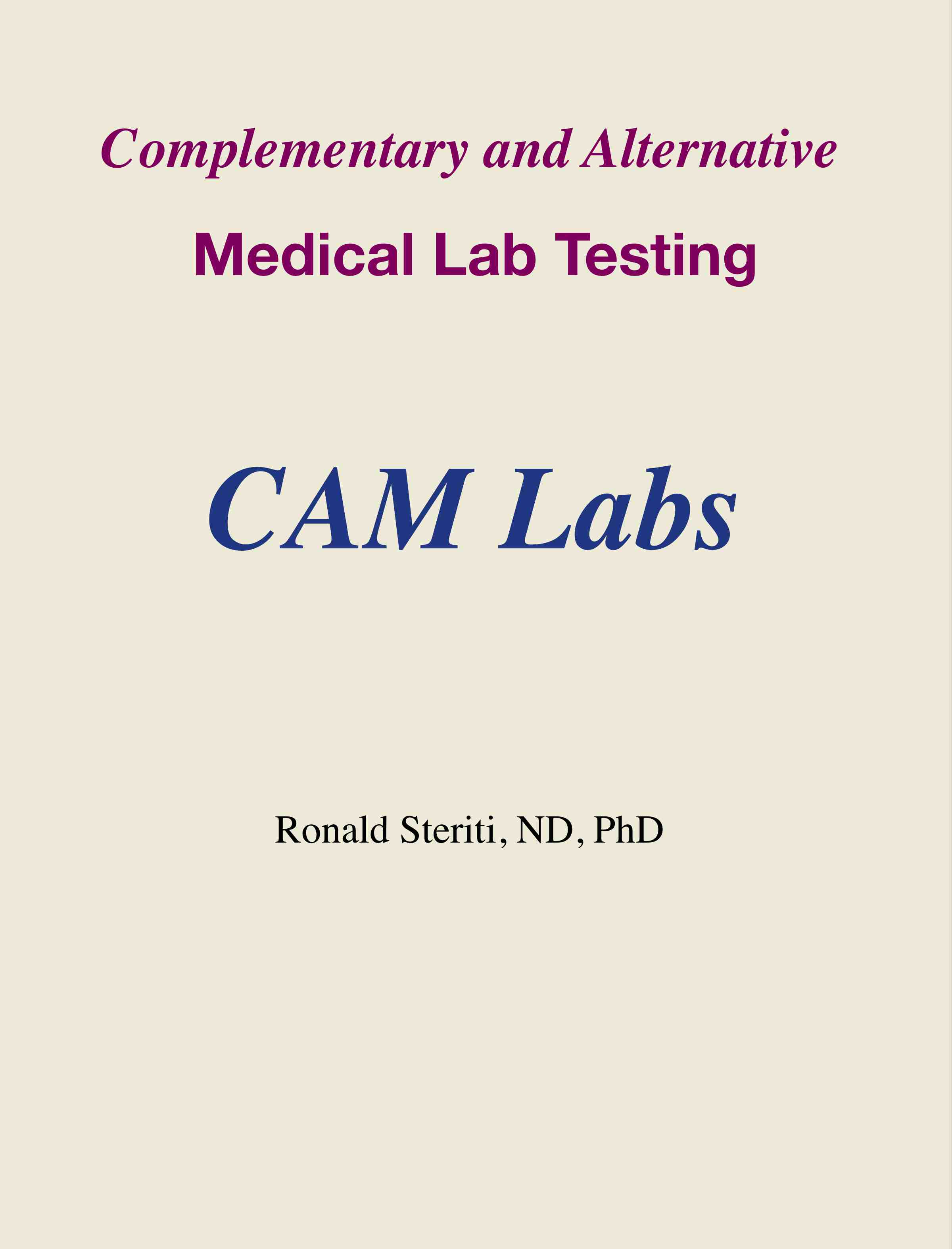 CAM Testing Guide CAM Testing Guide